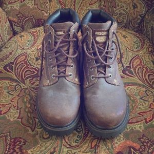 Skechers Memory Foam Boots